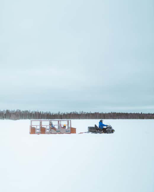 Rovaniemi: Family Snowmobiling Trip - What your children do while you drive