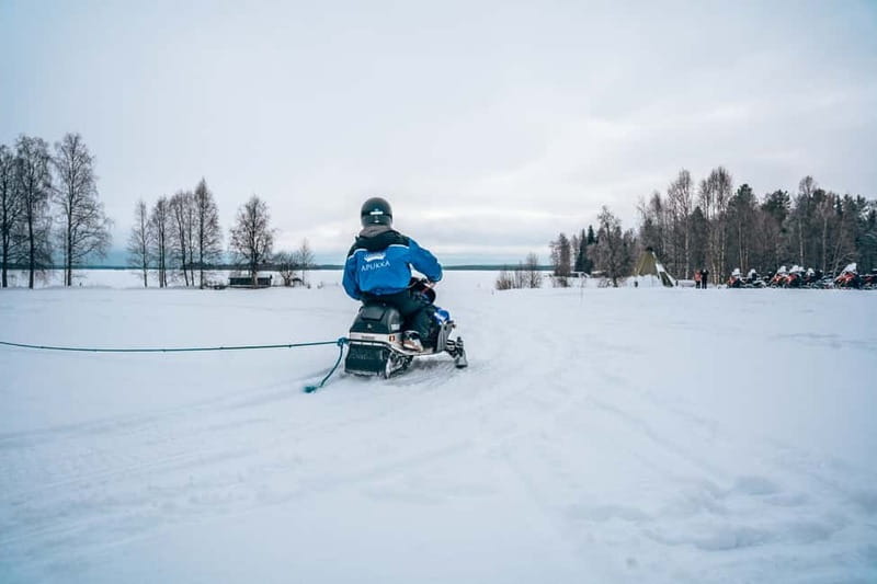 Rovaniemi: Full-Day Snow and Fun Activities - Meeting the huskies and taking the 500-meter ride