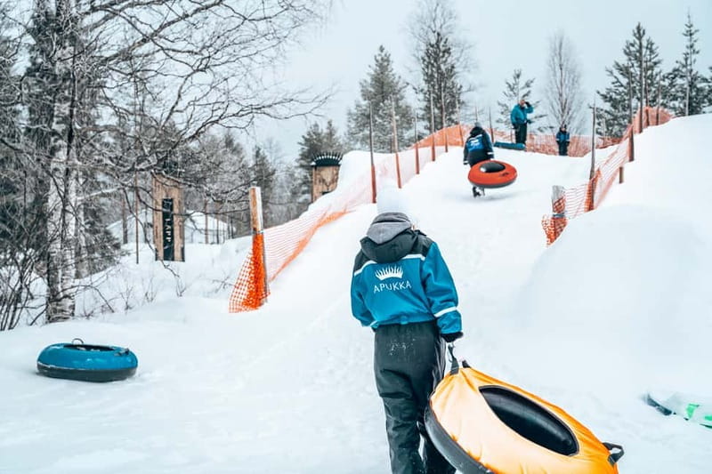 Rovaniemi: Full-Day Snow and Fun Activities - Snowshoeing, skiing, slides, and snow games
