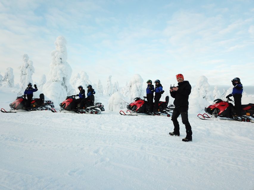 Rovaniemi: Full-Day Snowmobile Safari into the Wilderness - Forest tracks, frozen water, and open powder