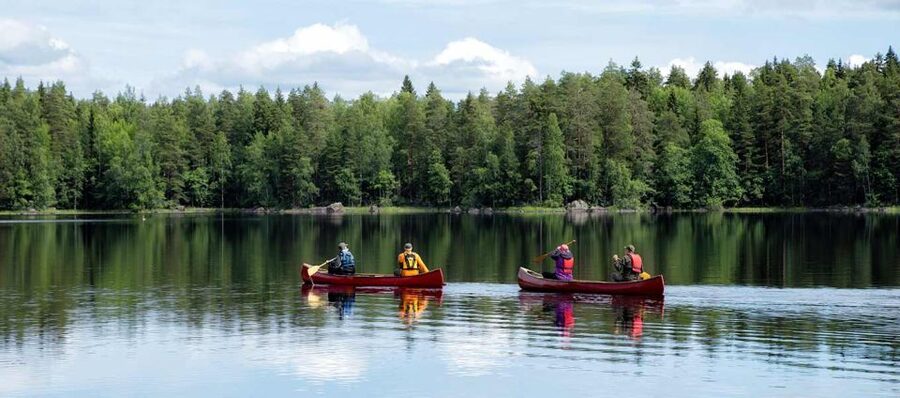Rovaniemi: Guided Wilderness Kayaking Adventure - Sunset, full moon, and northern light possibilities