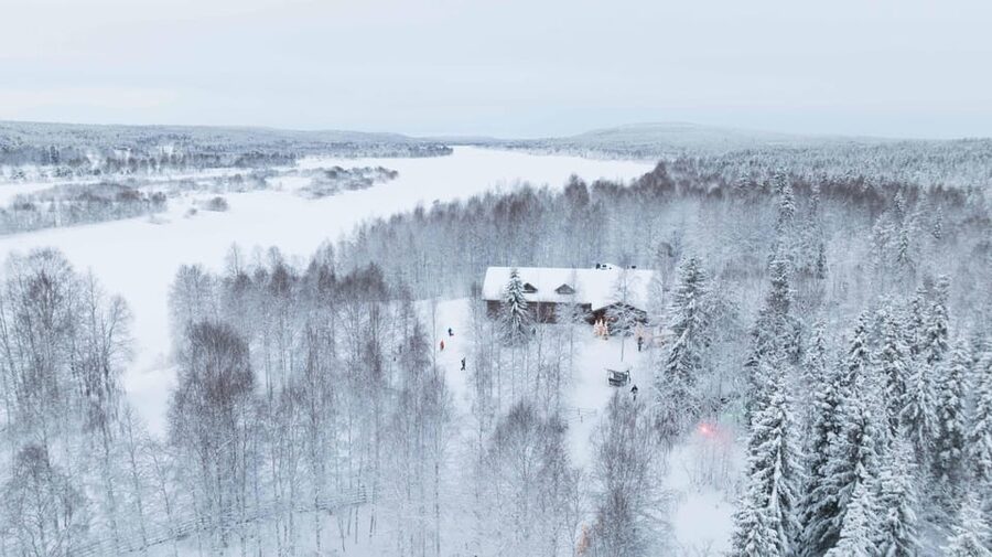 Rovaniemi: Husky Farm Visit with a Sledge Ride - What the 1-kilometer sleigh ride feels like