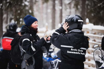 Husky & Reindeer Experience with Snowmobile Ride