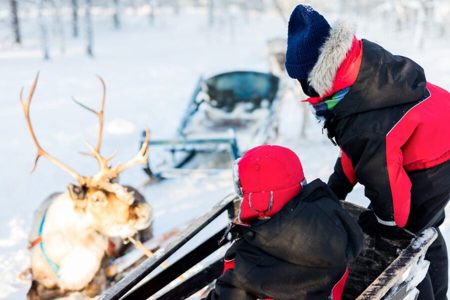 Rovaniemi: Husky & Reindeer Experience with Snowmobile Ride - Making sense of the Santa Claus Village stop