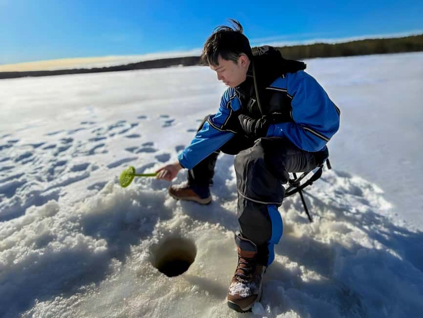 Rovaniemi: Ice Fishing Small Group Tour & Barbeque - Why the family connection adds value