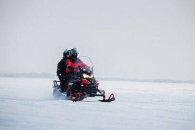 Ice Fishing & Snowmobile Safari Combo Day
