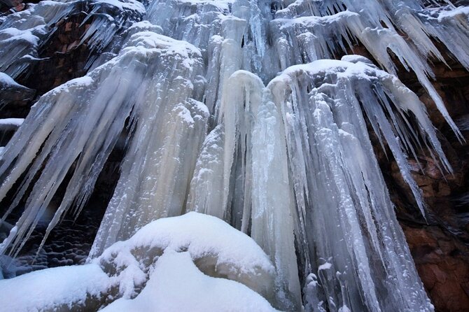 Rovaniemi: Korouoma Canyon & Frozen Waterfalls Tour with BBQ - The long ride from Rovaniemi to Korouoma