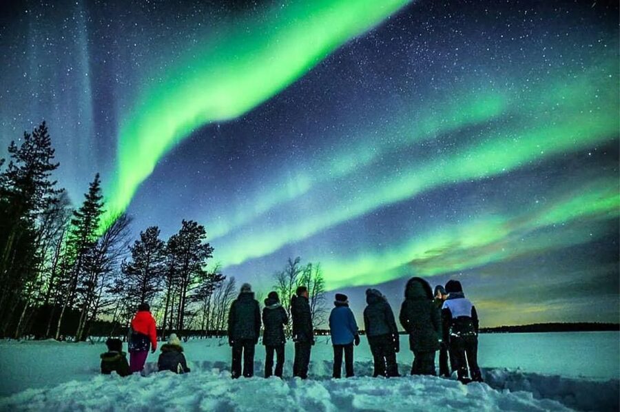 Rovaniemi: Lapland Northern Lights Tour with BBQ - Group size, timing, and the feel of the evening
