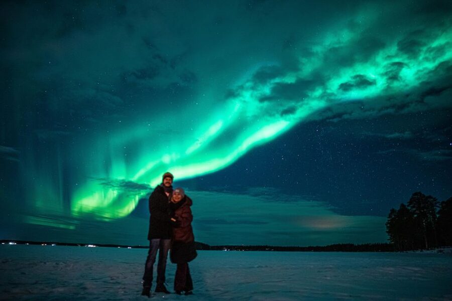 Rovaniemi: Night Sky lappish Barbecue - A countryside night built around the northern lights