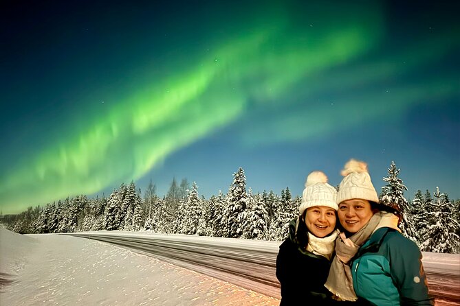 Rovaniemi: Northern Lights Group Tour - Guaranteed View - The hunt itself: weather, roads, and patience