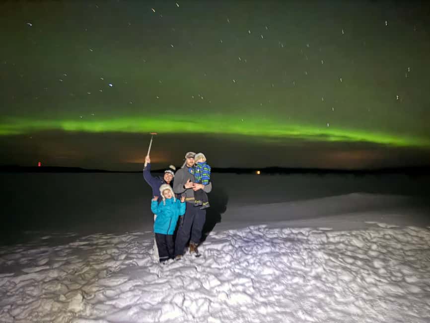 Rovaniemi:Northern Lights Hunt in Lapland Wilderness - How the four hours unfold