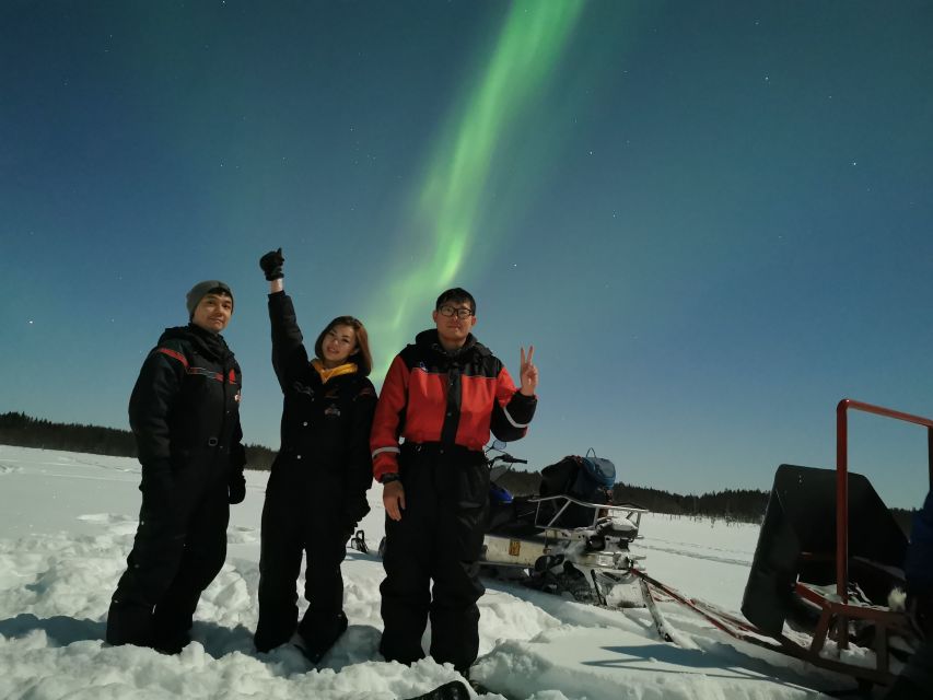 Rovaniemi: Northern Lights Sledge Ride - How the three-hour outing works