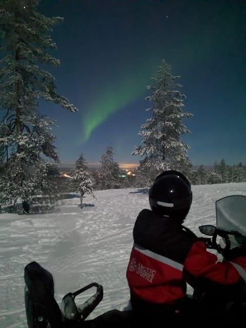 Rovaniemi: Northern Lights Snowmobile Safari with Campfire - Key points before you book
