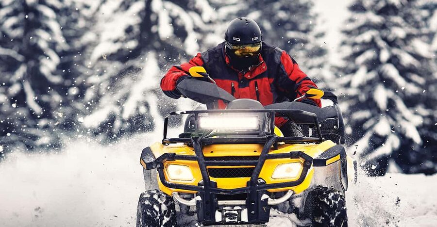 Rovaniemi: Quad Bike Ride and Ice Fishing - From Rovaniemi to the Arctic forest