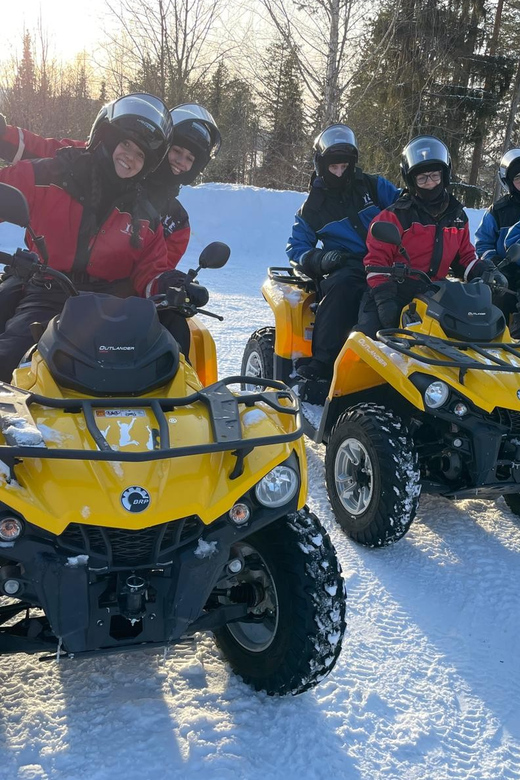 Rovaniemi: Quad Bike Ride and Ice Fishing - How the day feels from start to finish