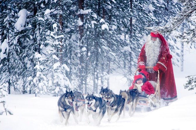 Rovaniemi Santa Claus Village Husky Reindeer Farm Arctic Museum - Ounasvaara: a quick taste of Finnish forest