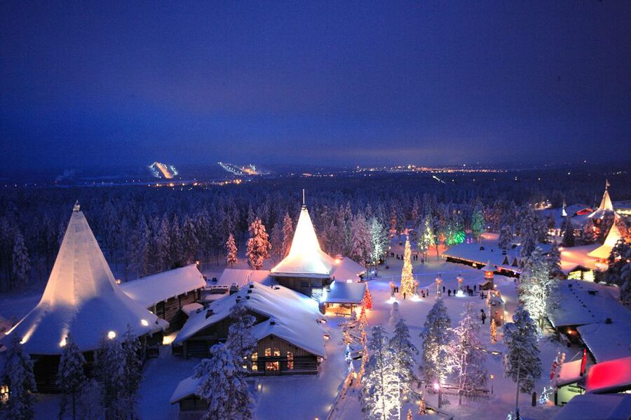Rovaniemi: Santa Claus Village Visit with Hotel Pickup - Santa Claus Village, built for a Christmas day out