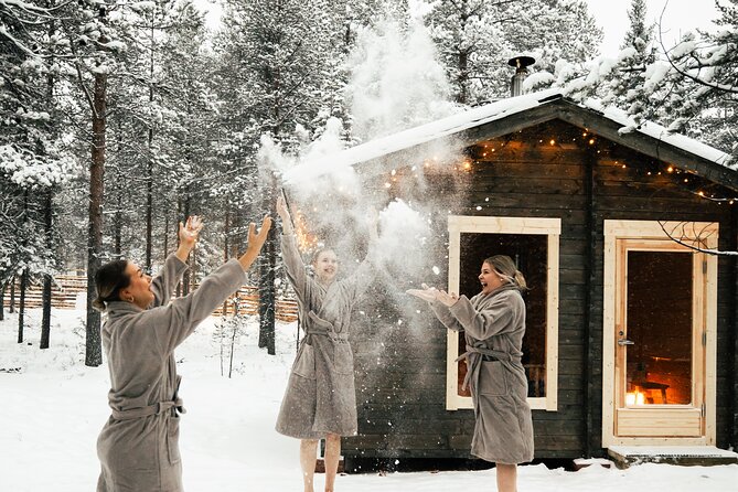 Rovaniemi Sauna World with a Hot Tub, Jacuzzi and Cold Pool - What your 90 minutes looks like