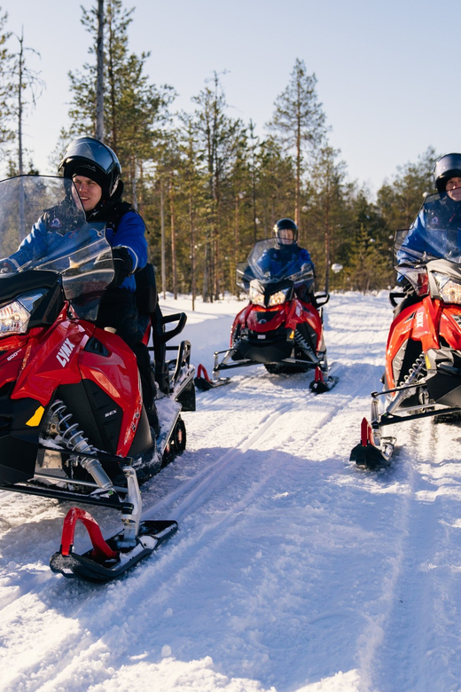 Rovaniemi: Snowmobile Safari into the Wilderness - How the timing works in real life