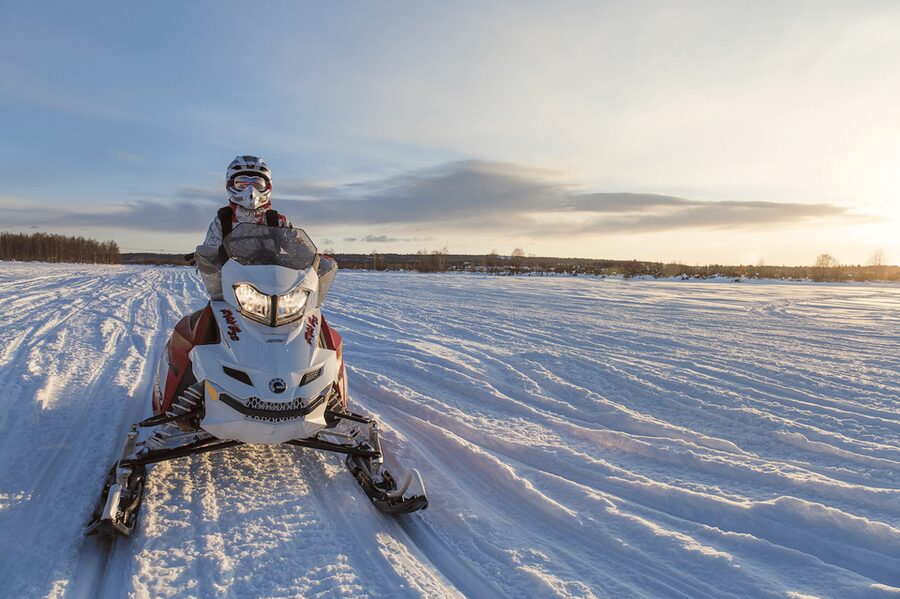 Rovaniemi: Snowmobile Sprint Safari - The one-hour ride through snowy Lapland