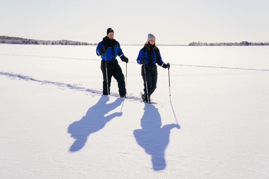 Rovaniemi: Snowshoe Walk to The Arctic Nature - What the walk feels like from the first step