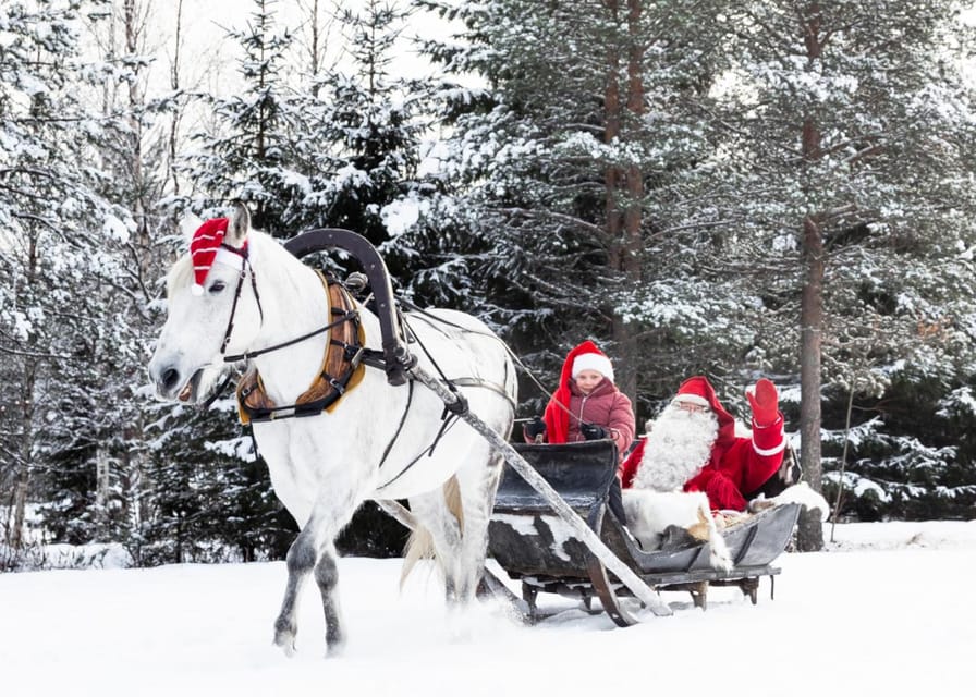 Rovaniemi: Traditional Finnhorse Sleigh Ride at SCV (3km) - The 3 km route through Santa’s Secret Forest