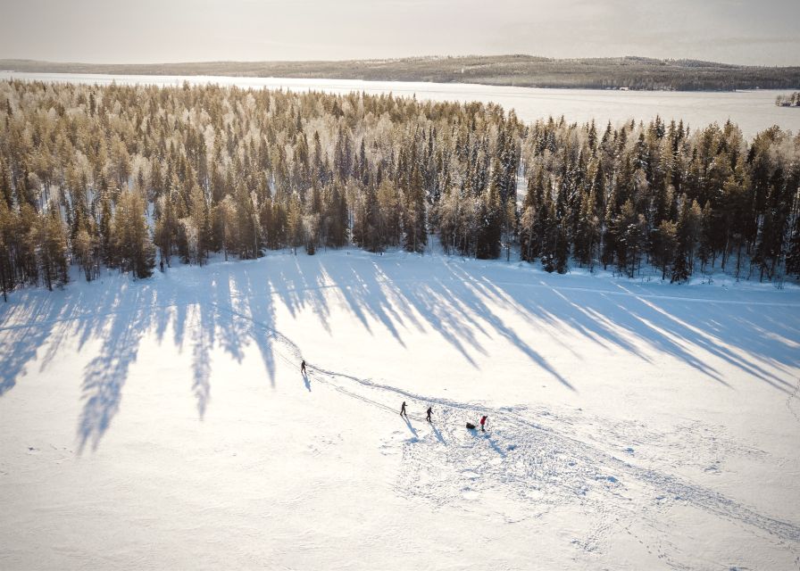 Rovaniemi: Winter Wilderness Snowshoeing Trip - Leaving Rovaniemi for the snowy woods