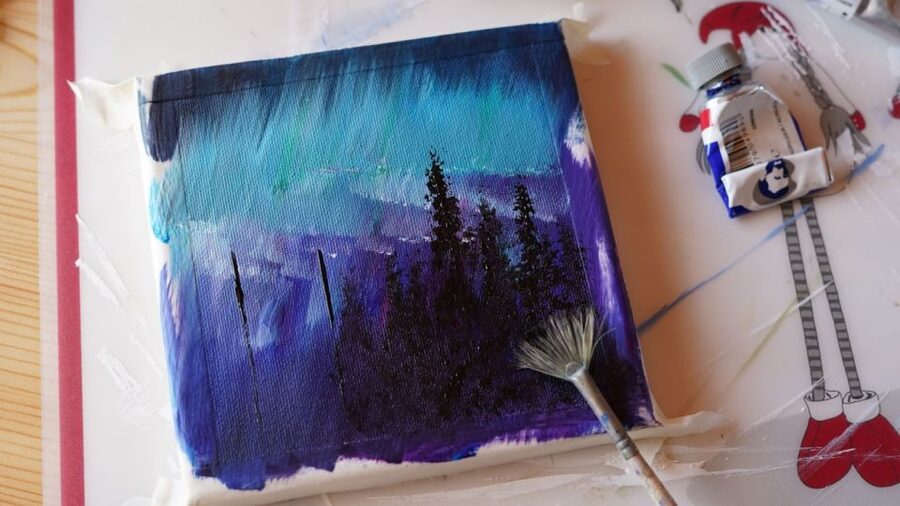 Rovaniemi: Workshop - Aurora painting - Is $135 a fair price?