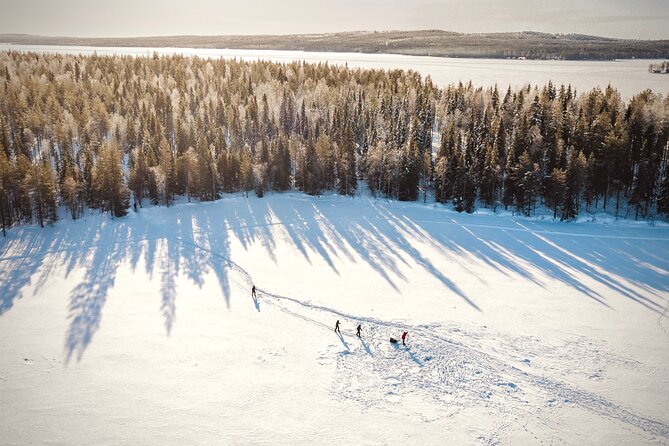 Ski Trekking Safari in Lapland - Finnish barbecue beside an open fire