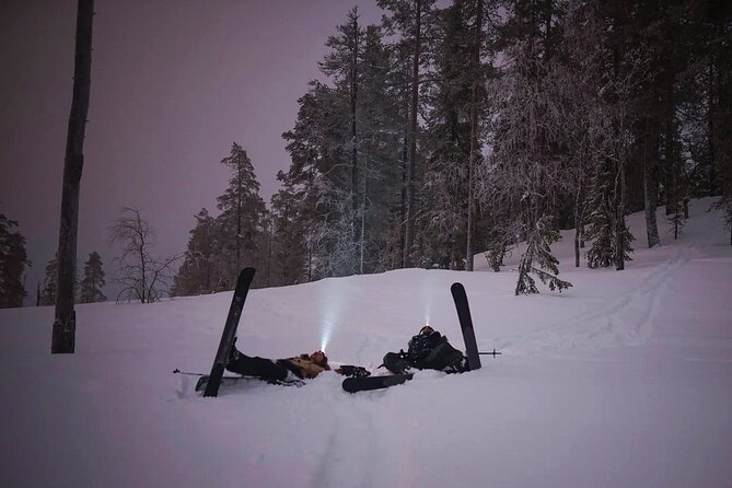 Ski Trekking under the Northern Lights - Who will enjoy this most