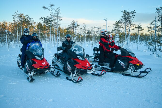 Small-Group Snowmobile Experience in Rovaniemi - The fire, sausages, and warm juice