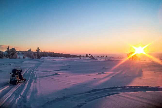 Snowmobile Safari in the Nature - How the snowmobile ride works