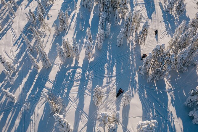Snowmobile Safari through Lappish Forest from Rovaniemi - The safety briefing before you touch the throttle