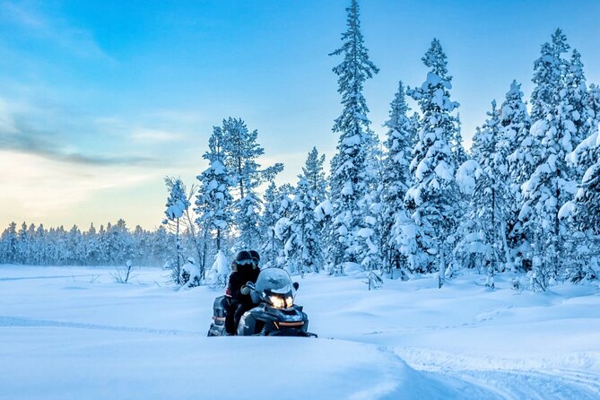 Snowmobile Tour with Small Group in Remote Wilderness 3 Hours - Setting out from central Rovaniemi at 10:00