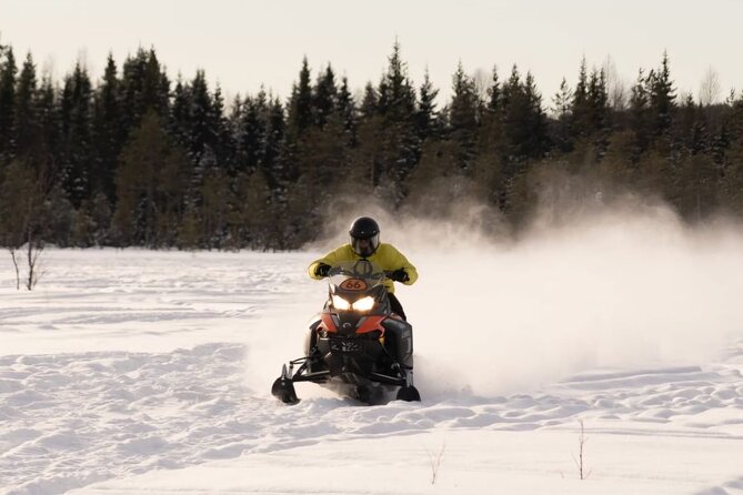 Snowmobile Tours in Rovaniemi Lapland - Riding through Lapland with Snowride Lapland