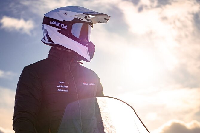 Snowmobile Tours in Rovaniemi Lapland - The route through forests and over frozen lakes