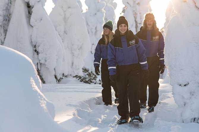 Snowshoeing in the Arctic Circle Wilderness - A quiet route through Lapland’s winter woods