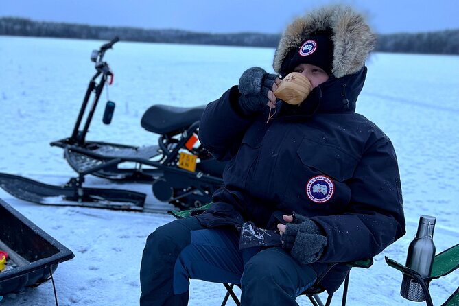 VIP Ice Fishing "ICEBREAKER" Lunch in Glass Igloo - Who should book this experience?