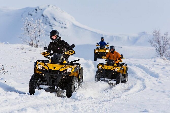 Winter Quad Bike Ride in the Arctic Circle from Rovaniemi - Riding beyond Rovaniemi’s city streets
