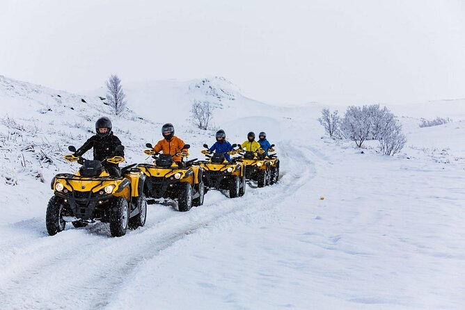 Winter Quad Bike Ride in the Arctic Circle from Rovaniemi - The safety lesson and winter equipment