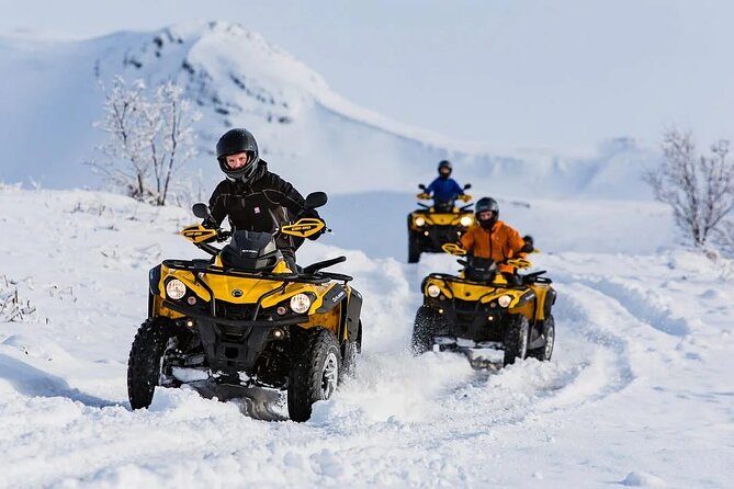 Winter Quad Bike Ride in the Arctic Circle from Rovaniemi - Timing, pickup, and the three-hour schedule